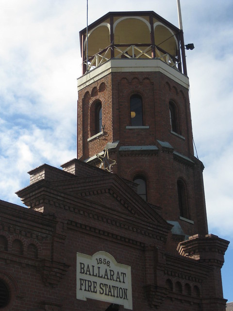 The Ballarat East Fire Brigade Tower - Corner Barkly Street And Princes Street, East Ballarat