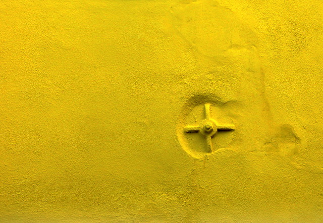 Amarelo muro