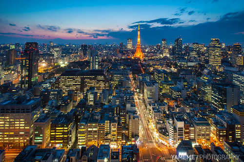 東京夜璀璨 Tokyo Tower / Tokyo, Japan by yameme