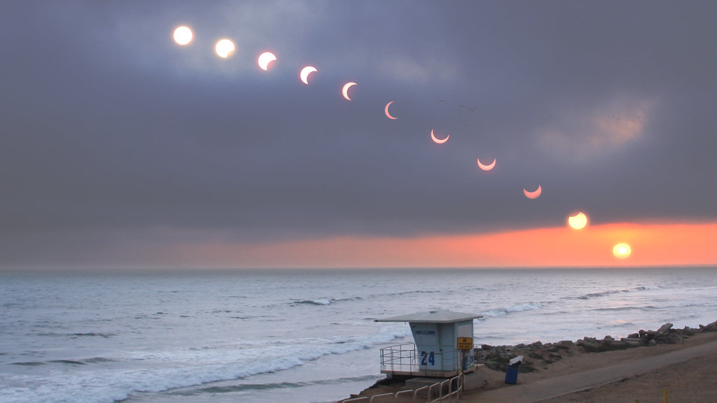 Sunset Beach Eclipse May 20th 2012