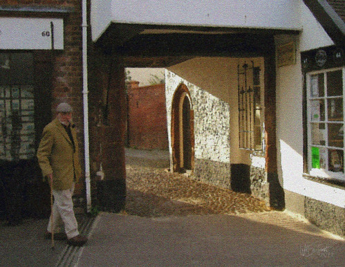Topsham Constitutional by Bill Sargent, Out for a brisk walk in the bracing morning air. (A bit suspicious of the guy with the camera, tho