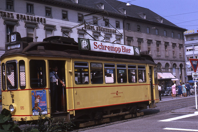 JHM-1969-0788 -  Allemagne, Karlsruhe, tramway