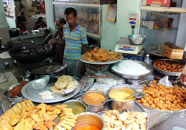 Haridwar - Cafe in a temple