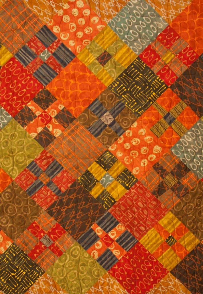 Marcia Derse Wonky 9 Patch Detail 2012 | Rankin Quilts | Flickr