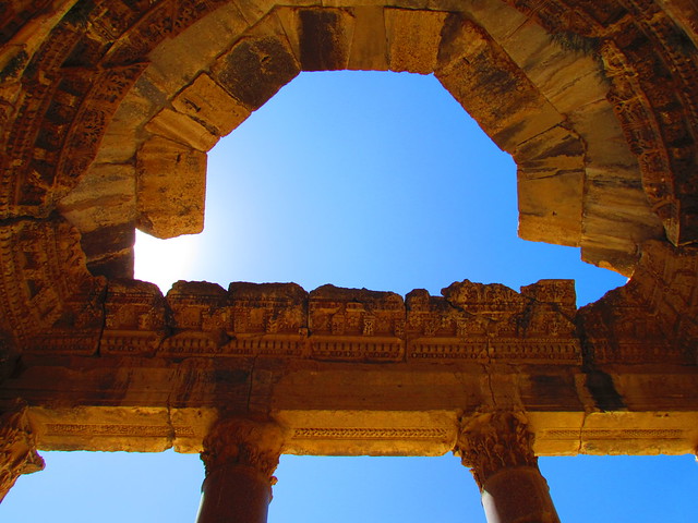 Temple of Bacchus, Baalbek (بعلبك)