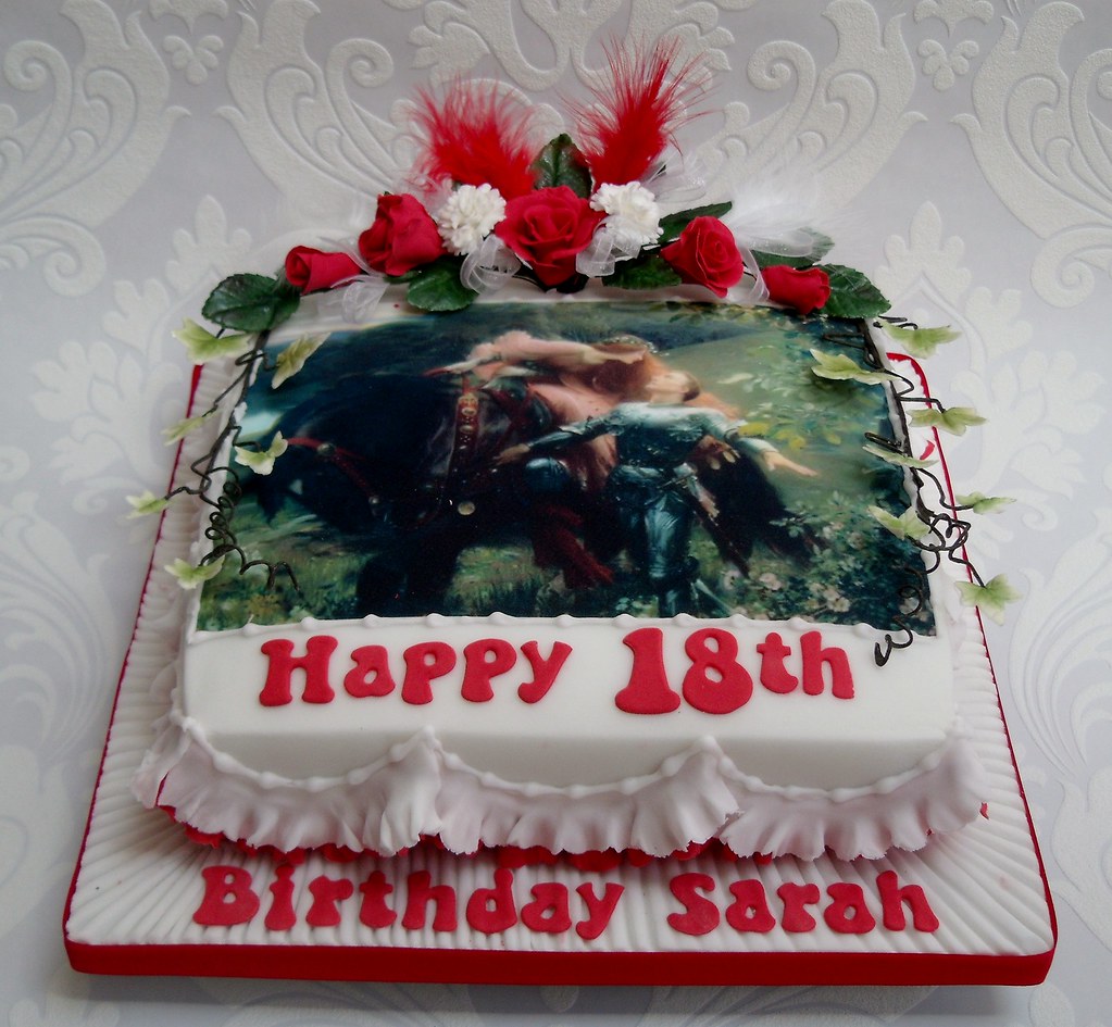 Art Historian 18th Birthday cake