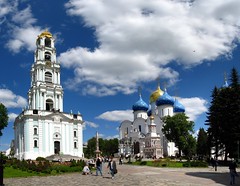 Trinity Lavra of St. Sergius - Bell Tower and The Assumption Cathedral