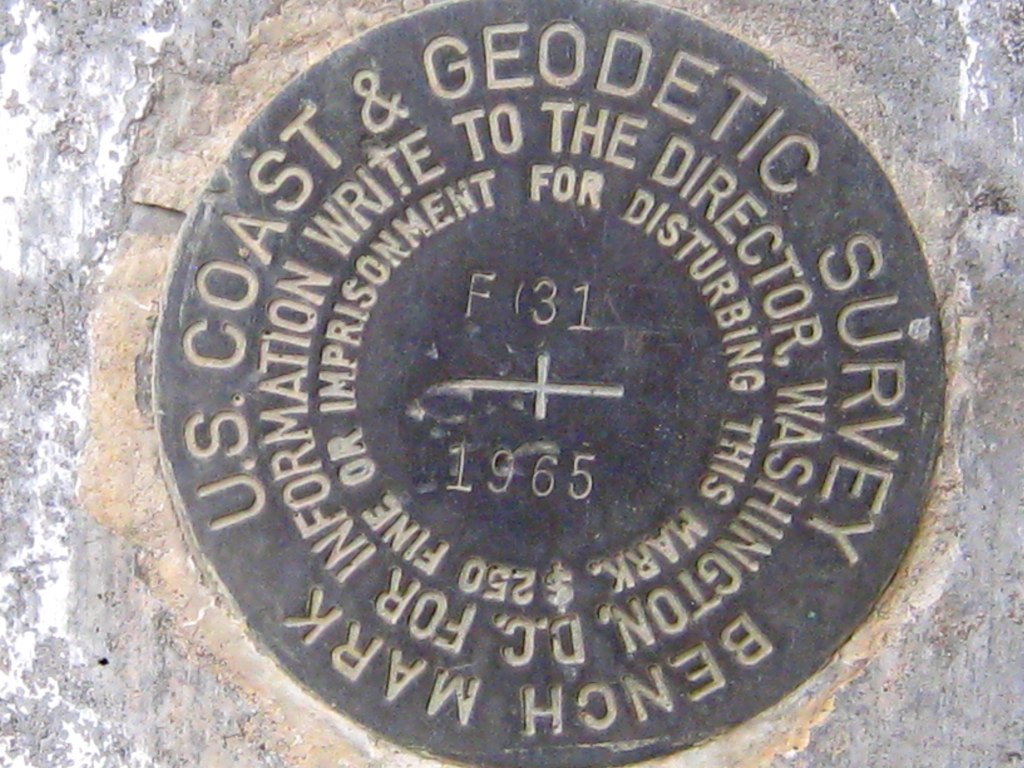 geodetic marker-- canton viaduct | got smart, put in USCGS a… | Flickr