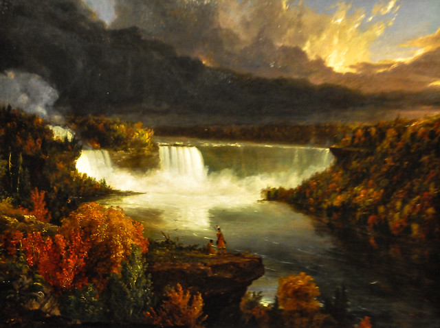 Thomas Cole - Distant View of Niagara Falls, 1830 at Institute of Art Chicago IL