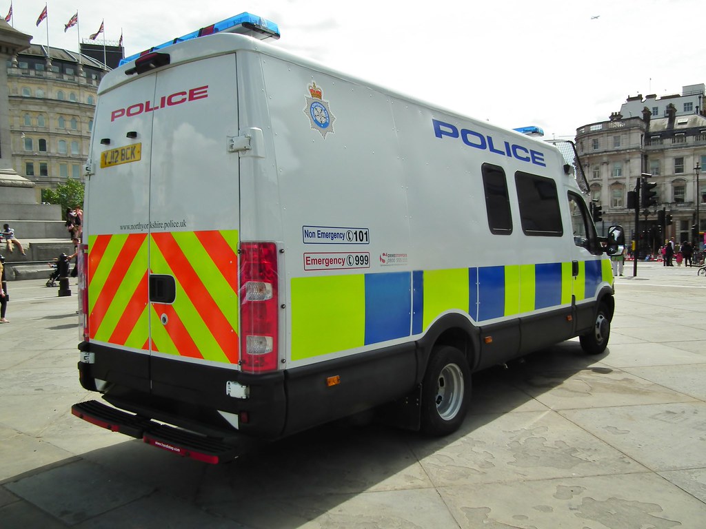 North Yorkshire Police Armoured  Iveco