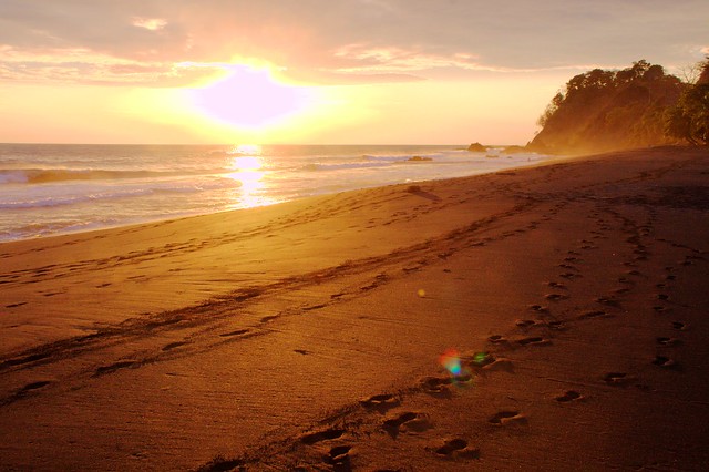 Playa Hermosa Costa Rica Sunset