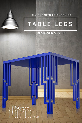 Masculine Style Table Legs - DIY Furniture Hacks - Interior Design | by Designer Table Legs