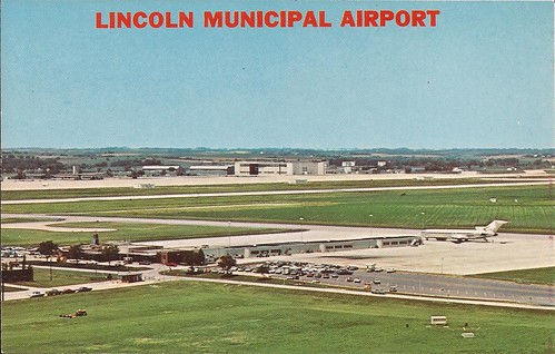 airplane airport nebraska aircraft postcard terminal airline lincoln boeing frontier 727 b727 lnk lincolnmunicipalairport