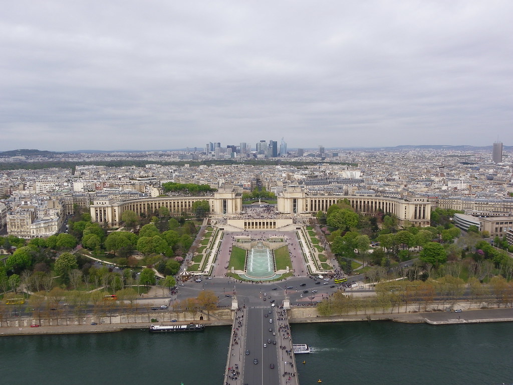 Trocadero desde la Torre Eiffel