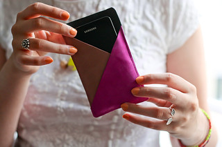 Geometric smartphone leather case DIY | by Morning by Foley