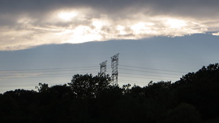 power lines at turtle head lake