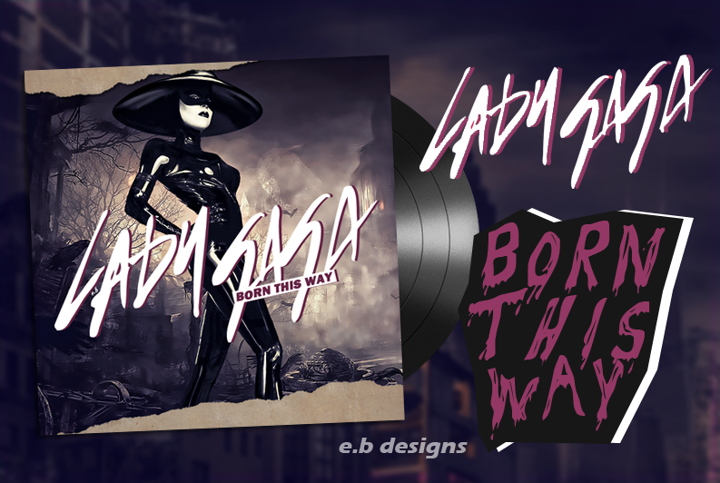 Lady Gaga Born This Way Album Cover Fan Made