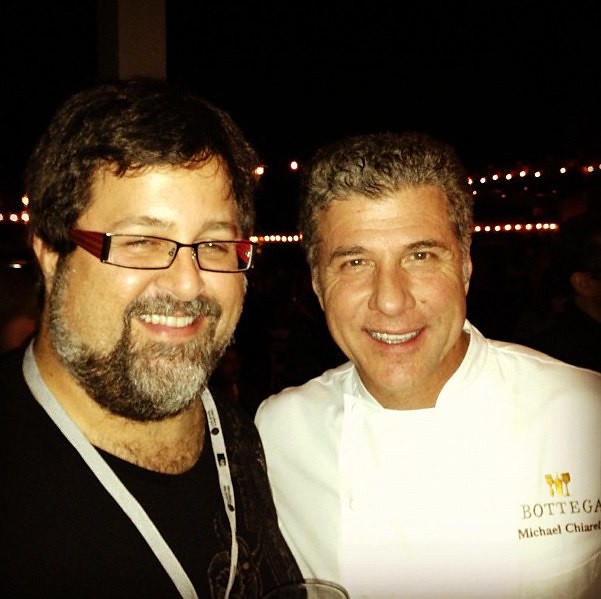 Chris Heuer and Chef Michael Chiarello