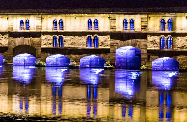 Les reflections violettes - Strasbourg.