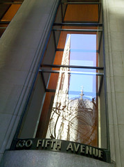 Rockefeller Center reflections