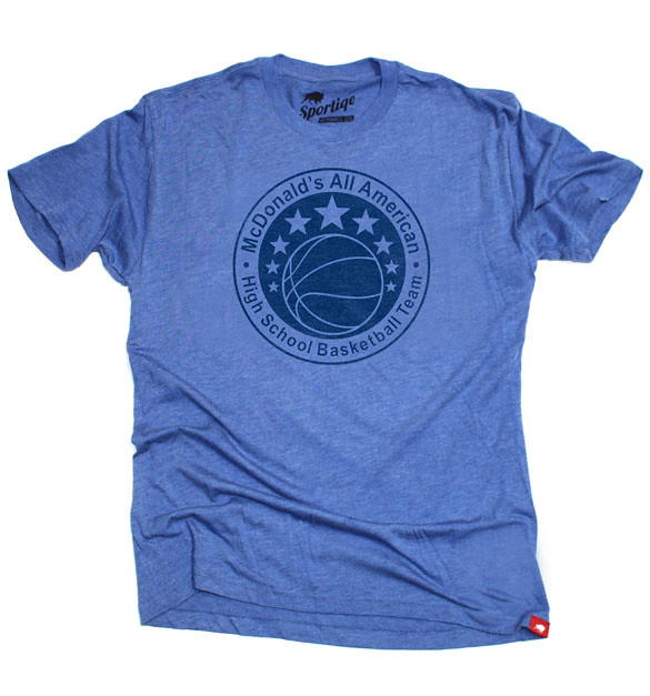 Blue McDonald's All American T-Shirt By Sportiqe Apparel | Flickr