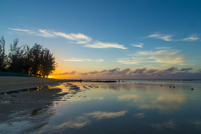 Sunrise in Mauritius