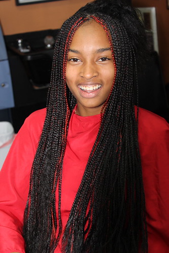 RED BOX MICROS | by BRAIDS BY ROBIN / QUEEN BRAIDS