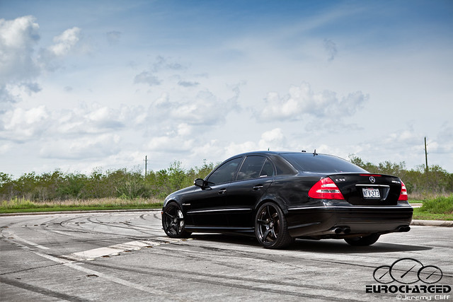 Mercedes Benz E55 AMG:  Tuned by Eurocharged