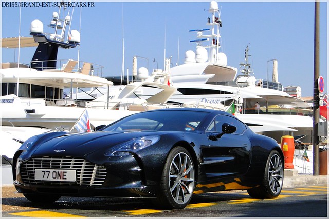 Aston Martin ONE-77 in Cannes 