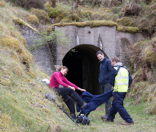 Inchindown Tunnel & BBC 4 Tv cast & crew capers | by Douglas_Gordon