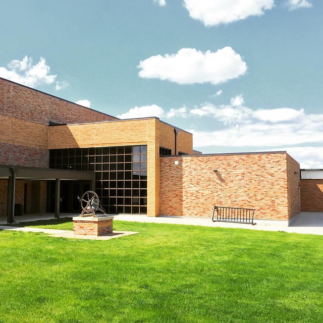 Emmetsburg High School, Emmetsburg, Iowa 159/365 #ehawkpride #emmetsburg #iowa #highschool