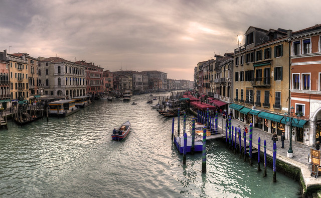 Venice Canal Panorama