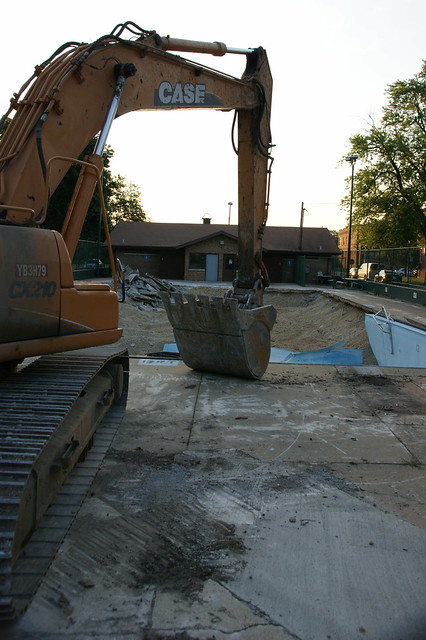 Cuyler Pool Demolition