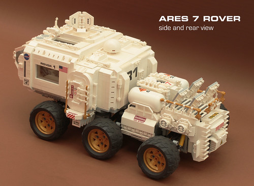 Ares 7 Rover - side/rear view | by Bricking It