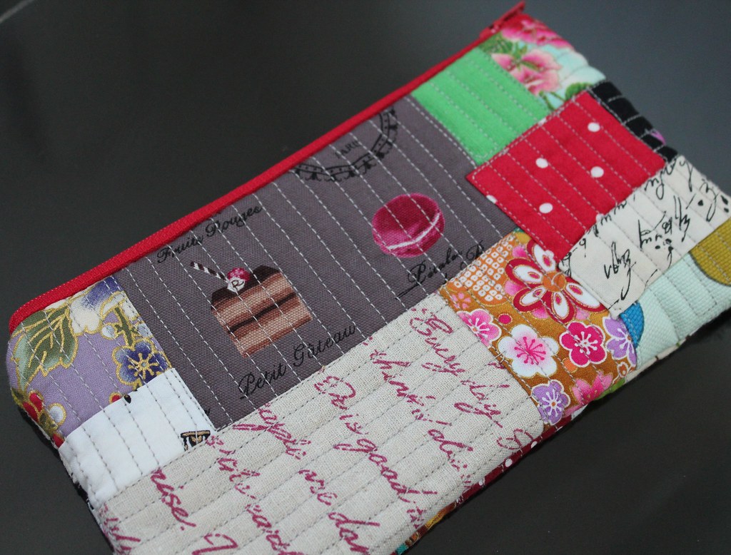 IMG_2632 | Quilted pen case, 29 June 12, made from first qui… | Flickr
