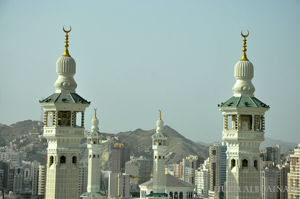Minaret of the/masjid-al-haram in makkah | 7/7/2012 | huda albuainain