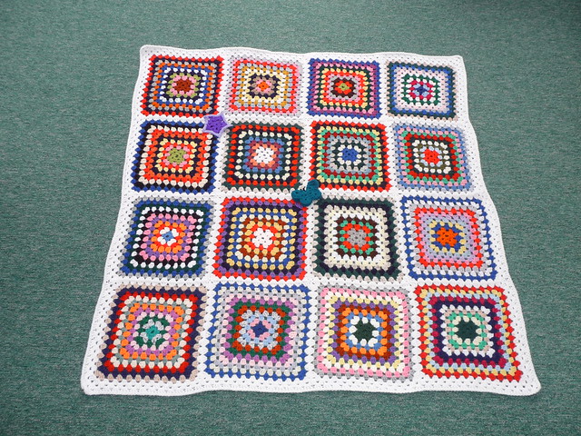 Joanna (UK)  has re-cycled some of her Aunts Blankets for SIBOL!  2 of 6.