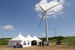 Bull Creek Wind Farm grand opening