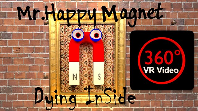 Mr. Happy Magnet is dying Inside