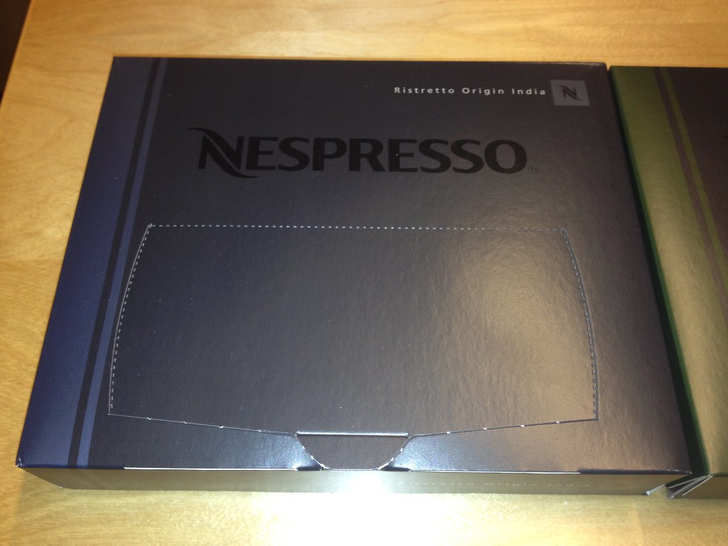 Nespresso Ristretto Origin India | prefer Espresso norm… Flickr
