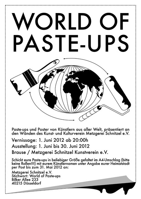 world of paste-ups