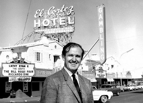 El Cortez Hotel, Fremont St. Las Vegas - 1960's