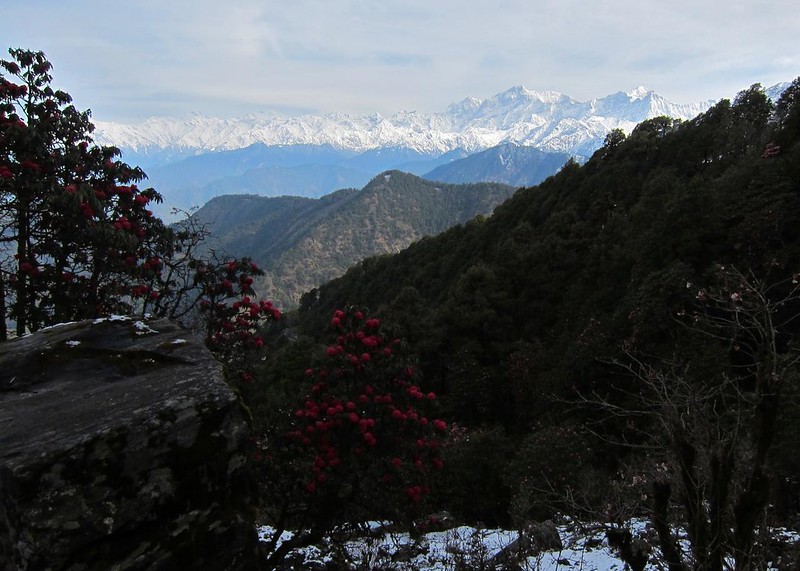 Climbing Tungnath