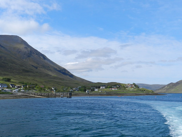 Leaving Sconser, Sconser to Raasay, Loch Sligachan, Isle of Skye, June 2012