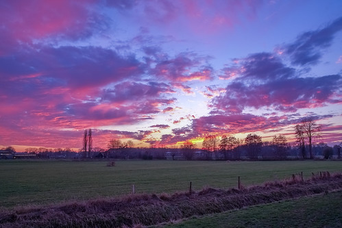 holland fuji nederland fujinonxf1855mm284lmois zonsondergang sunset wolken schalkhaar
