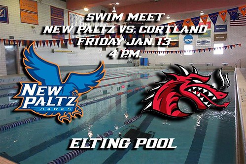 New Paltz hosts Cortland in Swim Meet on Friday at 4 pm