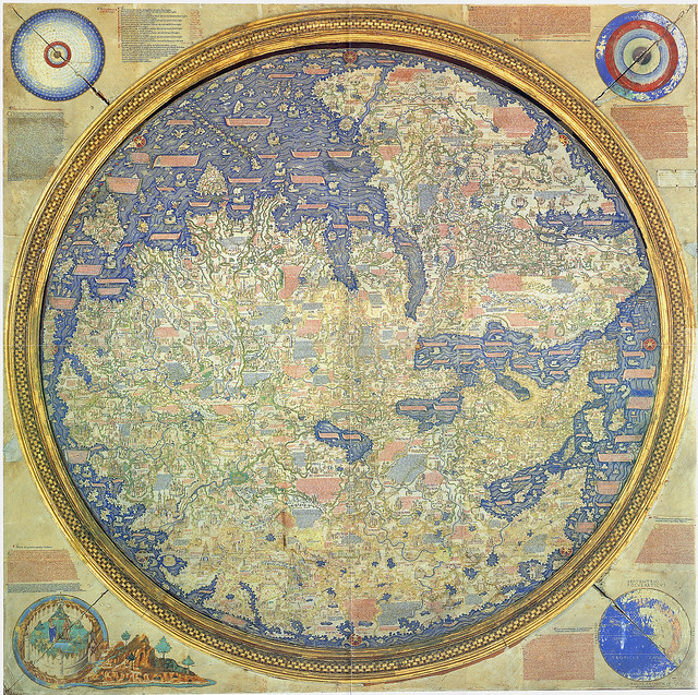 Fra Mauro world map [c 1450] - South is on top