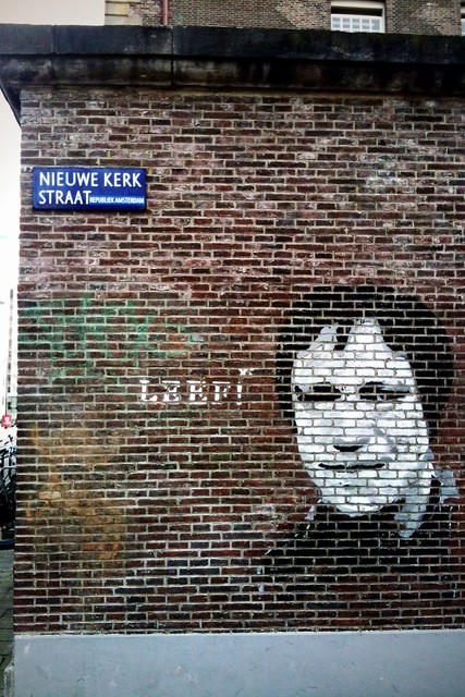 Amsterdam street-art: Leef! (Live!)