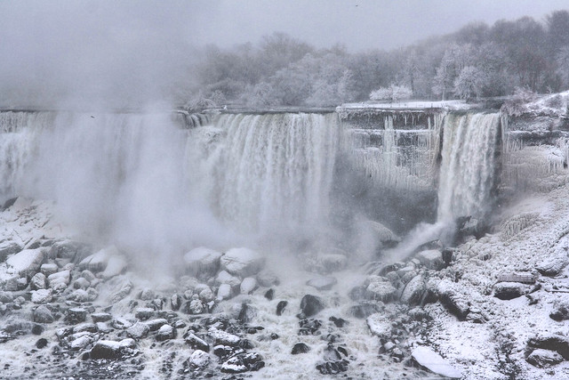 Niagara Fall in Winter