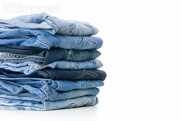 Stack of Jeans | stack of jeans closeup with white backgroun… | Flickr